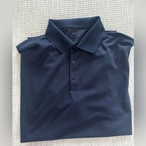 NWT Nike dry fit navy polo